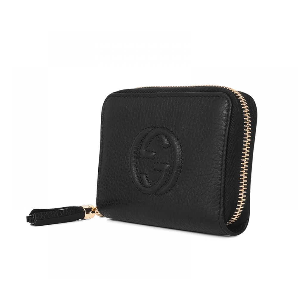 Gucci Soho Tassel Zip Wallet 598209 A7m0g 1000