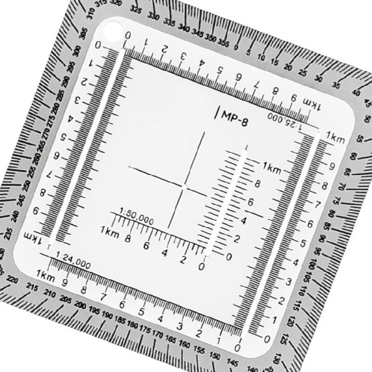 -Geographic Coordinate Ruler Accurate for PolttingUtm, Usng, MgrsCoordinates
