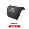 Car Seat Headrest Lumbar Support Neck Pillow Waist Cushion Backrest For Lexus UX250h RX450h CT200h RX400h RX300 NX300h RX350 AEK1