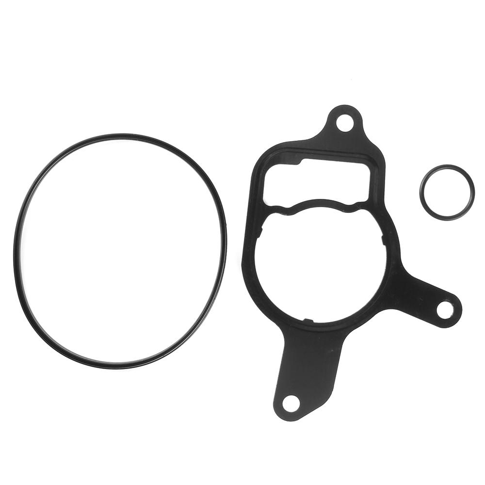 07K145100C Vacuum Pump Rebuild Seal Kit Gasket Compatible For VW 2.5 L Jetta Beetle Passat Rabbit Golf No More Leak Replacement 3PCS