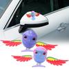 Flying Bird Car Decoration 3D Printed Automotive Decoration Wind-Powered Exterior Rearview Mirror Decor For Car Owners Drivers