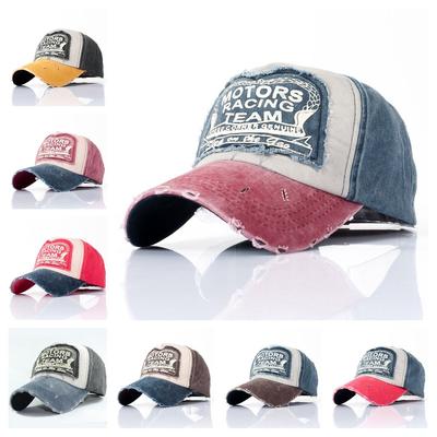Moda Unisex Retro Beyzbol Şapkası Kadın Erkek Rahat Snapback Şapka Yıkanmış Pamuk Vintage Gorras