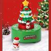 Christmas Toys Christmas Party Music Box Rotating Snowman Toy Ornament Chain Toy Children's Adult Music Box