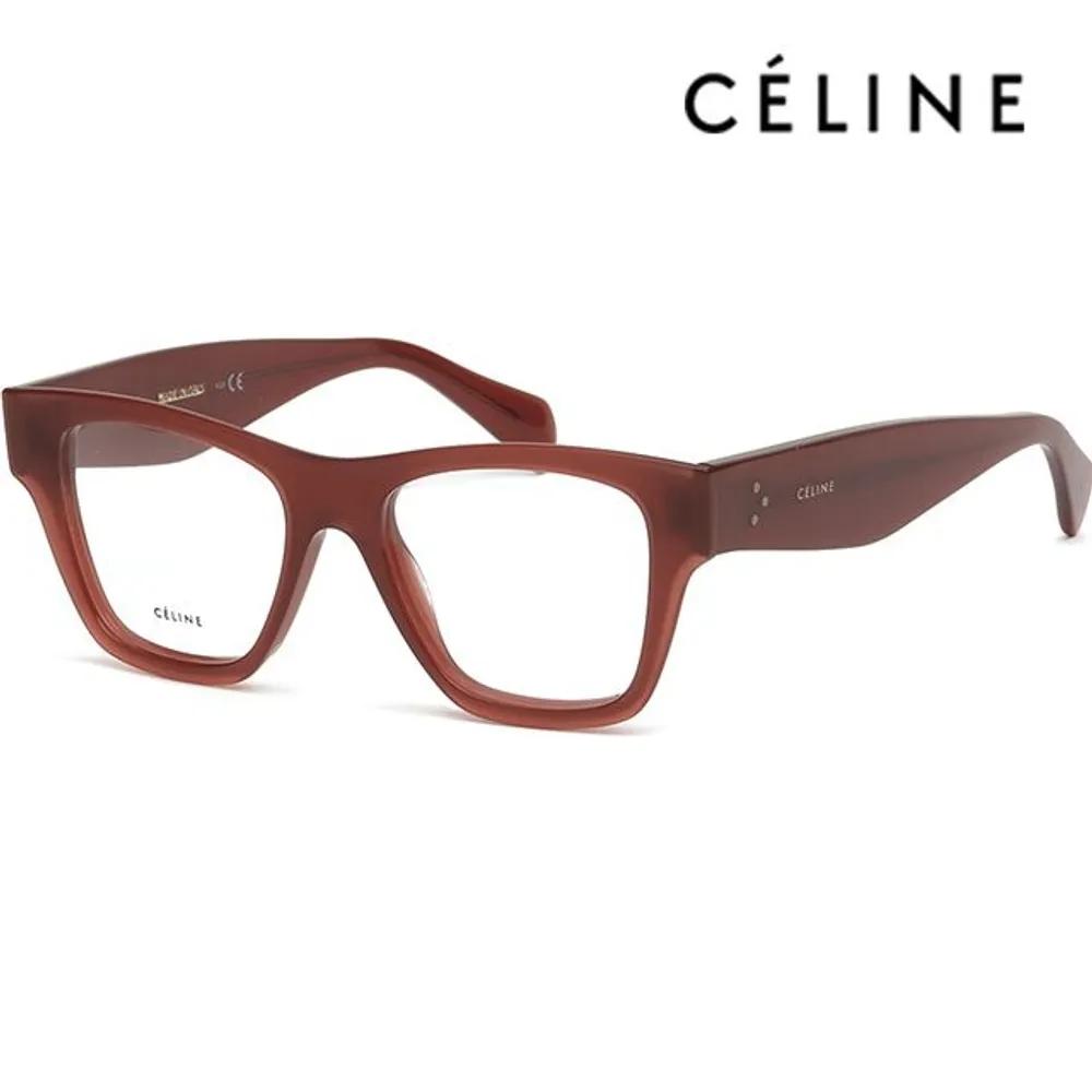 

Celine Eyeglass Frames CL50014I 066 Transparent Red Square Fashion