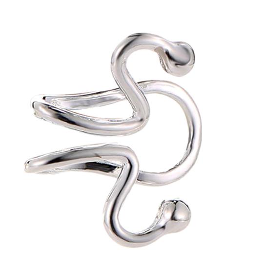 Eenvoudige Dames Geometrische Curve Oor Cuff Clip Oorbellen Geen Piercing Sieraden Cadeau