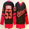Detroit Red Wings NHL Hockey Jersey Mens Cotton Fan Apparel Ice Games Casual Wear