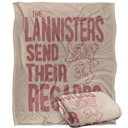 Game of Thrones Lannisters Send Their Regards Blanket