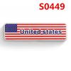 1 Stück Aluminium Auto Styling Auto USA Aufkleber 3D Amerikanische Flagge Abzeichen Emblem Decal Dekoration