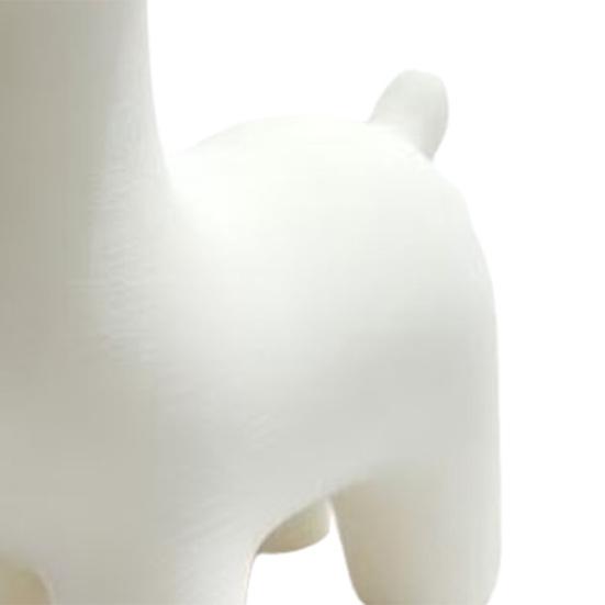 Kleines Schaufenster 3D-gedruckte Elchstatue, Minimalistische nordische Stilfigurine, Langlebiges PLA-Handwerk Modernes dekoratives Tierornament für Weihnachten