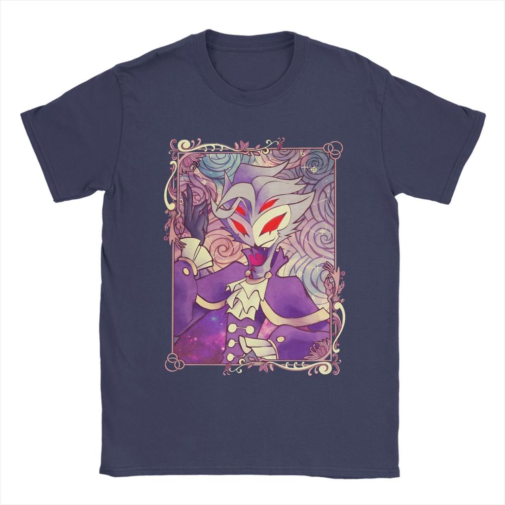 Helluvas Bosses Anime Stolas T Shirts Mens Cotton Novelty TShirts Crew Neck  Tee Shirt Short Sleeve Clothing Birthday Present