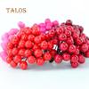 40Pcs On 1 Bunch Emulated Artificial Berries Lifelike Fake Fruit Food Home Decor