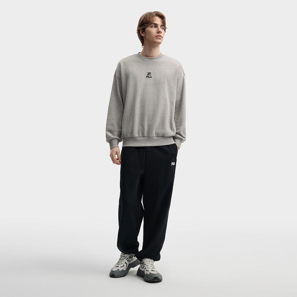 FILA Original Fashion Versatile Comfortable Skin-Friendly Sweatshirt Unisex sweatshirt F51U639201FMG