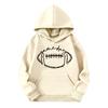 Cute Hoodies For Teen Children Trendy Preppy Hooded Sweatshirts Oversized Long Sleeve Shirts Clothes For Children