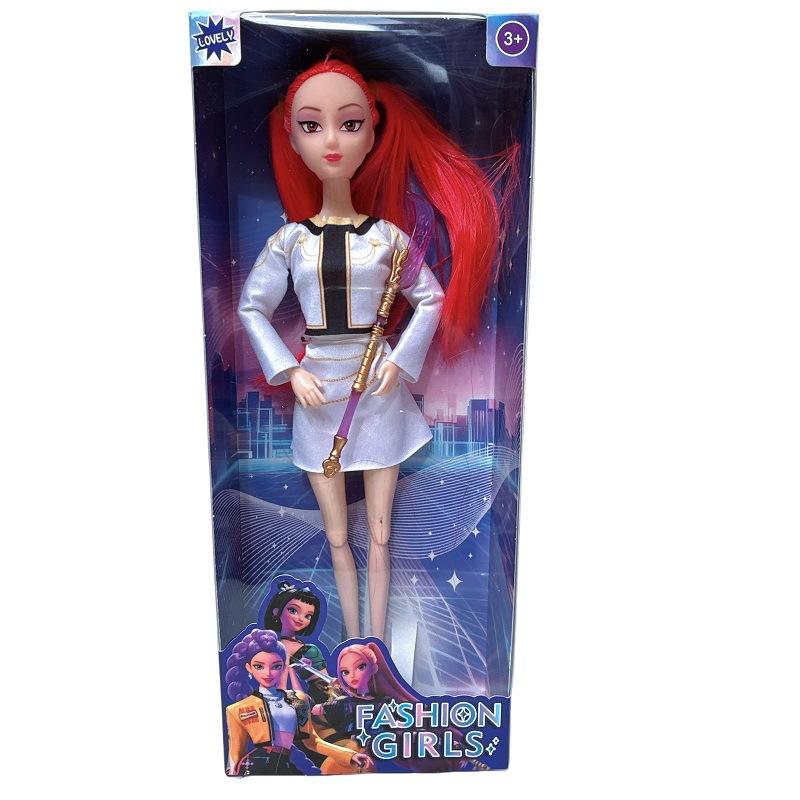 K-POP Dämonenjägerin Mädchengruppe Simulationspuppe Hanliu Mimila Zoe Vinylpuppe Mädchen Neues Spielzeug