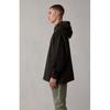Fear of God Essentials Relaxed Hoodie With Velvet Flock Logo SS22 Men Tops Iron-Black FOG-SS22-148