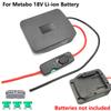 For Metabo Power Battery Adapter Wheel for 18V Li-ion Battery with 14 AWG Wire Fuse Switch for DIY Rc Car Toys DIY Adapter