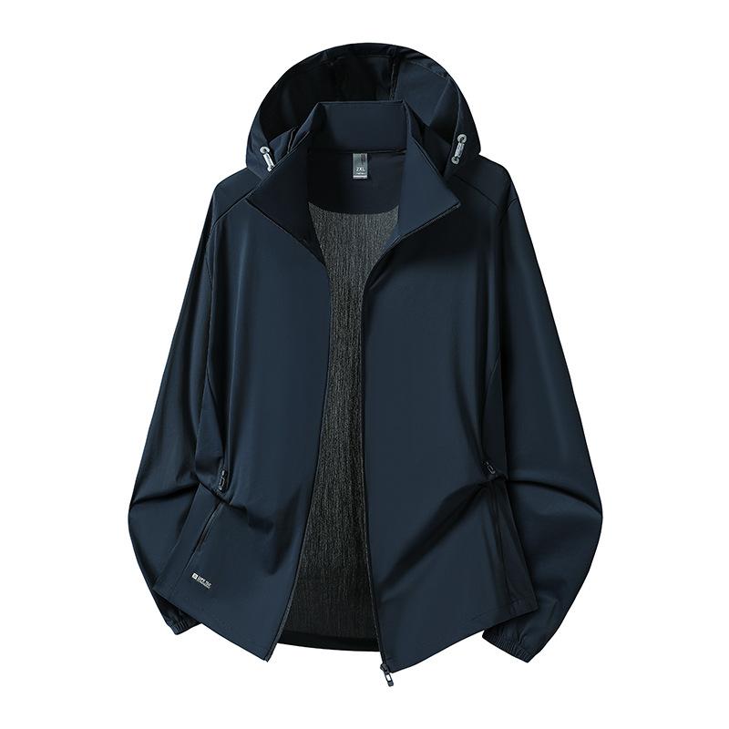 UPF10 + New Sunscreen Clothing for Men and Women Loose and Quick-drying Ice Silk Jacket Outdoor UV Protection Light Skin Clothing for Women