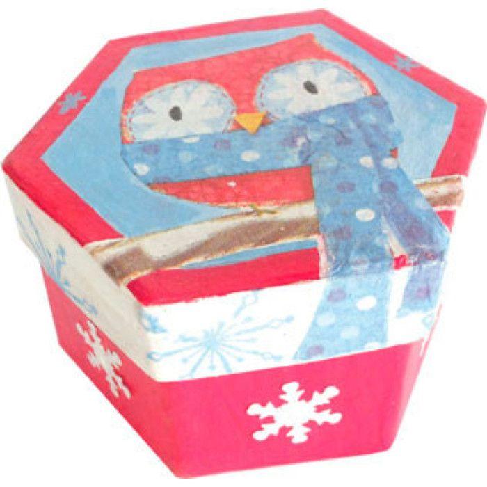 Hexagonal Cardboard Box - PW. INTERNATIONAL - Child - Mixed - Beige