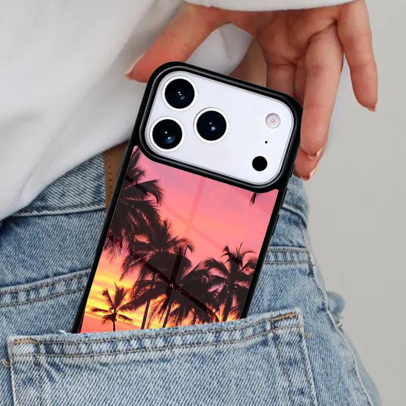 CALIFORNIA PALM TREES Phone Case for iPhone 16e 15 14 13 12 17 Pro Max Plus Air 17pro Cover Coque