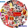 50Pcs Stalin Ussr Cccp Retro Slogan Cool Funny Stickers For Phone Laptop Notebook Luggage Guitar Skateboard Bmx Bike Car Sticker