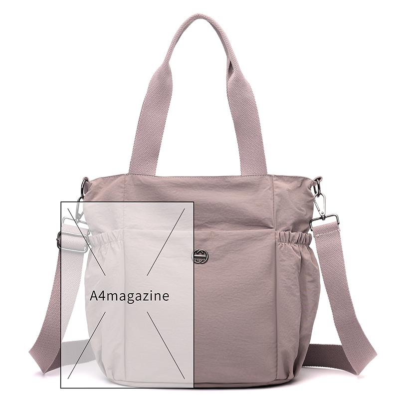 Damen Umhängetasche Nylon Handtasche Leichte Tragetasche