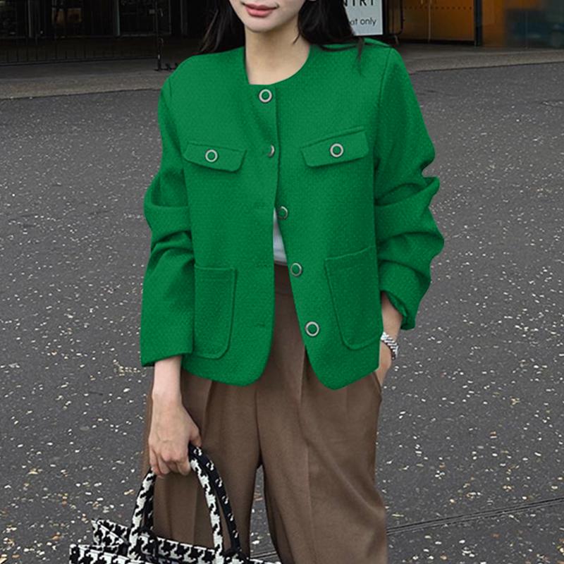 ZANZEA Women Autumn Casual Long Sleeve Thin Cardigan Outwear