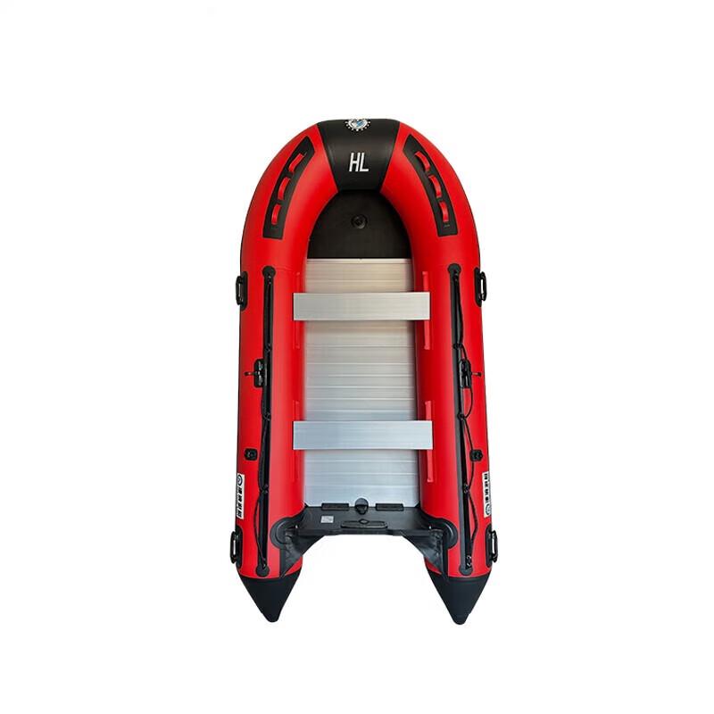 Heavy-Duty Inflatable Assault Boat with Aluminum Floor One Size