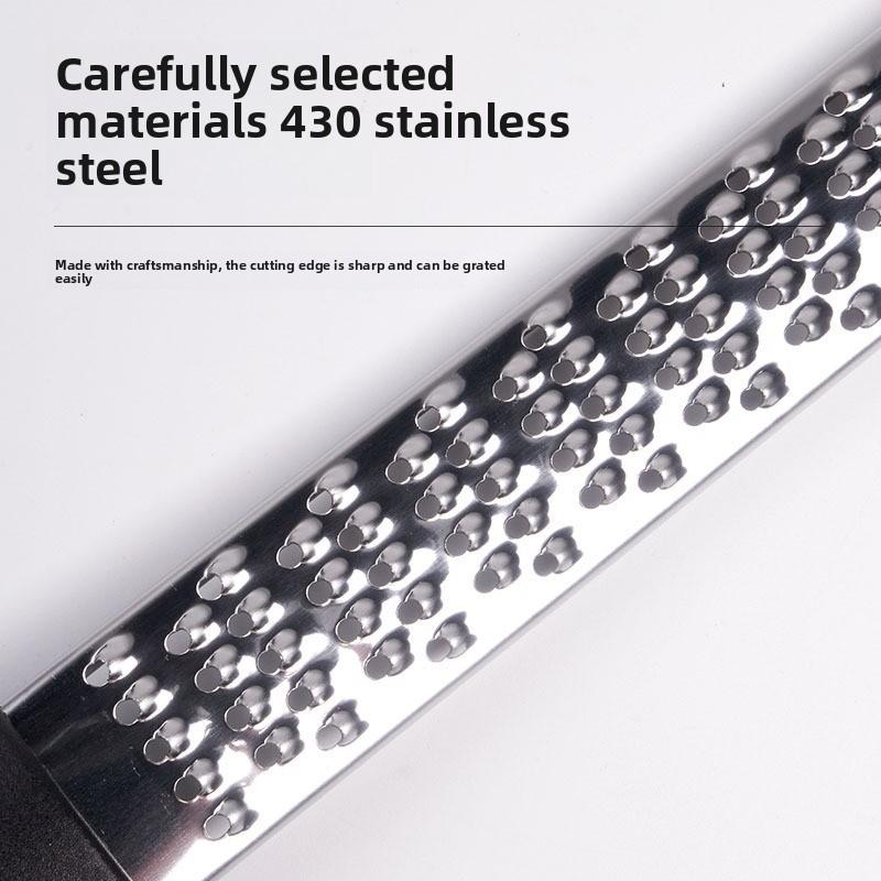 Stainless Steel Multi-Function Cheese Grater and Lemon Zester Modern Kitchen Baking Tool