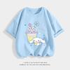 Y2K Funny Cat Graphic Kids Tshirts Summer Short Sleeve Tees Cartoon Boys Girls Clothes Kawaii Tops Children T-shirt