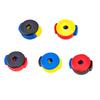 Muxcksa 10-Piece Drum Quick Set Cymbal Mate Quick Release Drum Accessories, Mixed Colors, Easy-to-Use Push-On Design