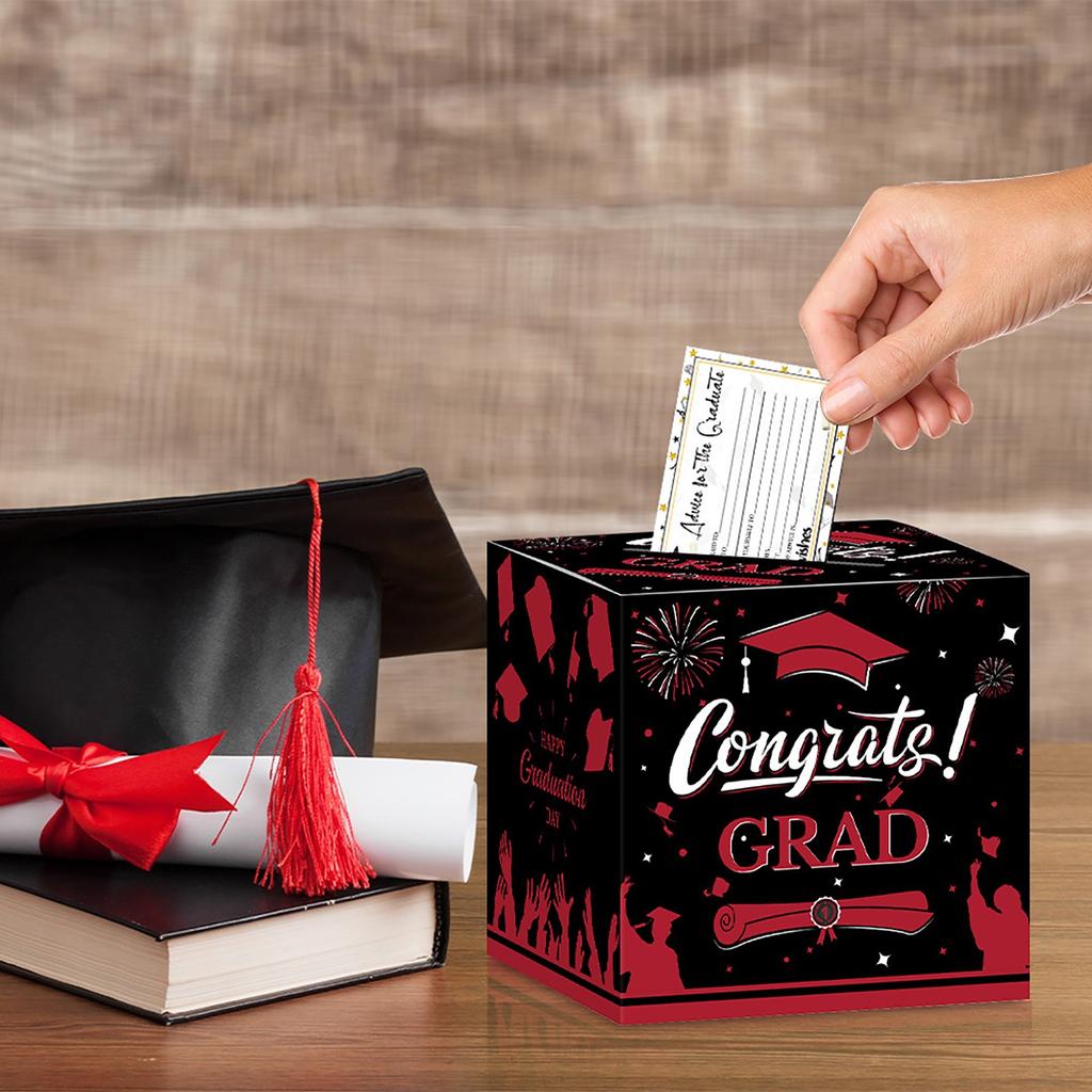 Utsmyckning för studentutexaminering Kartongscenutsmyckning Festrekvisita Festtillbehör