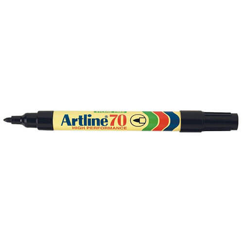 Artline Permanent Marker 1.5mm Bullet (Black)