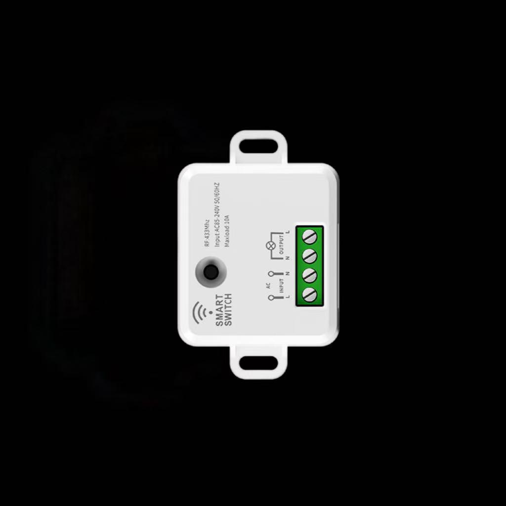 Smart Wireless Remote Switch: No Wiring, Battery Powered, Home Light Control Panel