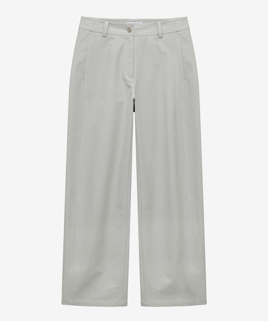 MIND BRIDGE WOMEN [W] Curved Cut Wide Pants - 2 Colors