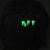 10pcs TPU Night Light Puller End Suitcase Tent Backpack Anti loss Keychain  Outdoor Tool