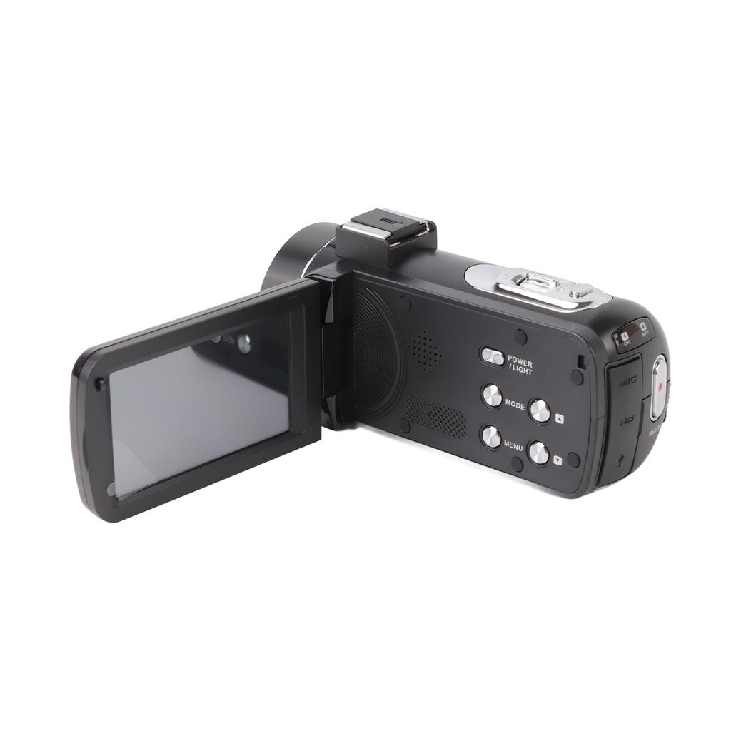 2.7K Digital Video Camera Camcorder DV Recorder 48MP 16X Digital Zoom 3.0 Inch IPS Touch Panel Supports Face Detection