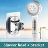 New Filter Booster Shower Head Four-speed Adjustment With Water Seal Multifunctional Home Shower Bathroom Accessories