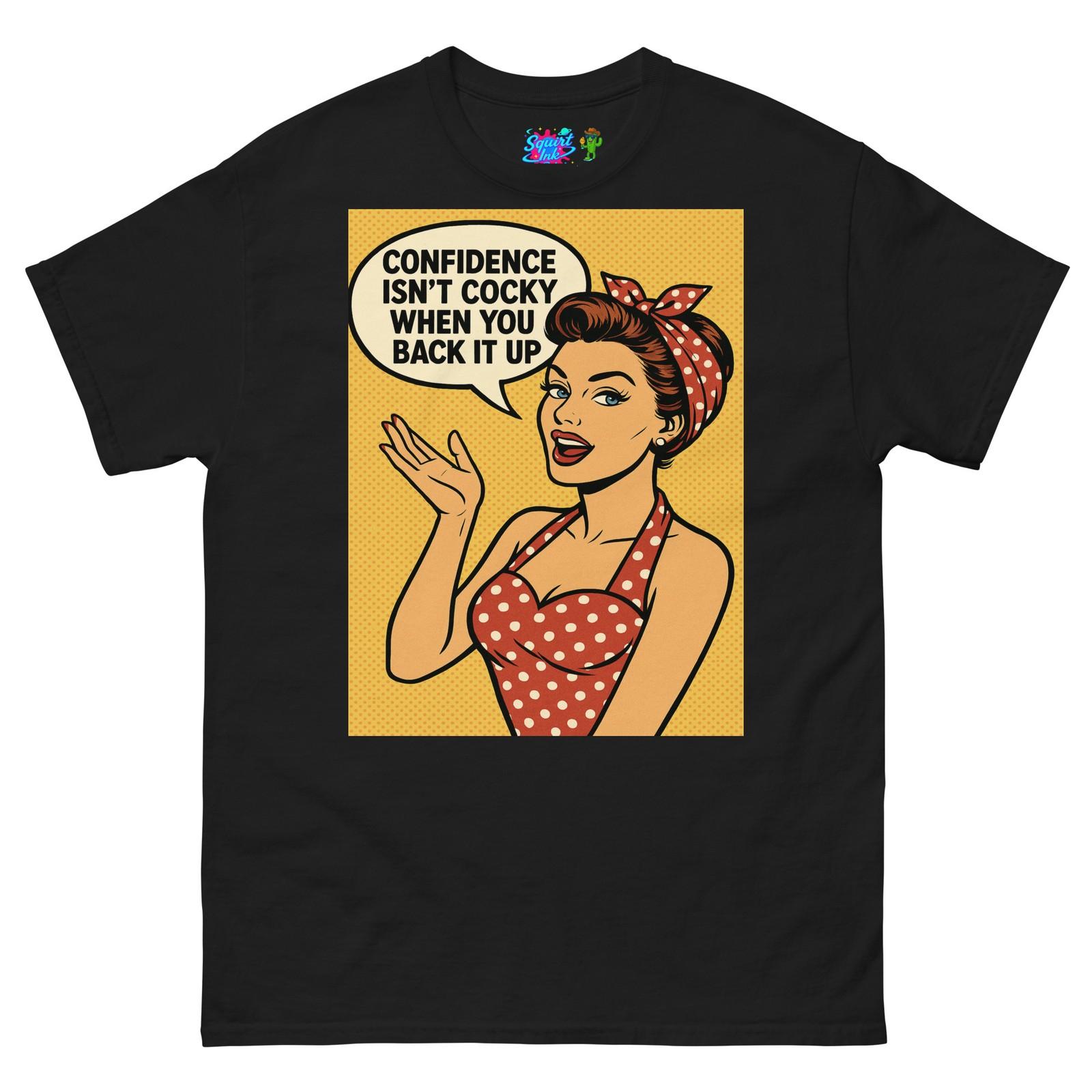 Betty Boss It Up Pop Art Self CEO Motivation T Shirt Mens Womens Tees Top S