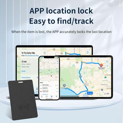 Anti Loss GPS Smart Tag Bluetooth Location Card IPX5 Waterproof Wireless Charge For IPhone Apple Find My App Airtag Replacement