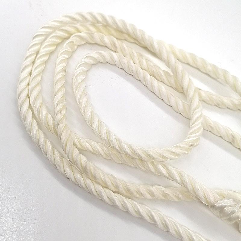 Hot Sale Macrame Cord 5mm 100% Nature Color Braid Rope Cotton Twisted Cord Packaging Rope