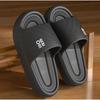 Unisex Thick Sole Cloud Slides Non-Slip Massage Insole EVA Bathroom Slippers