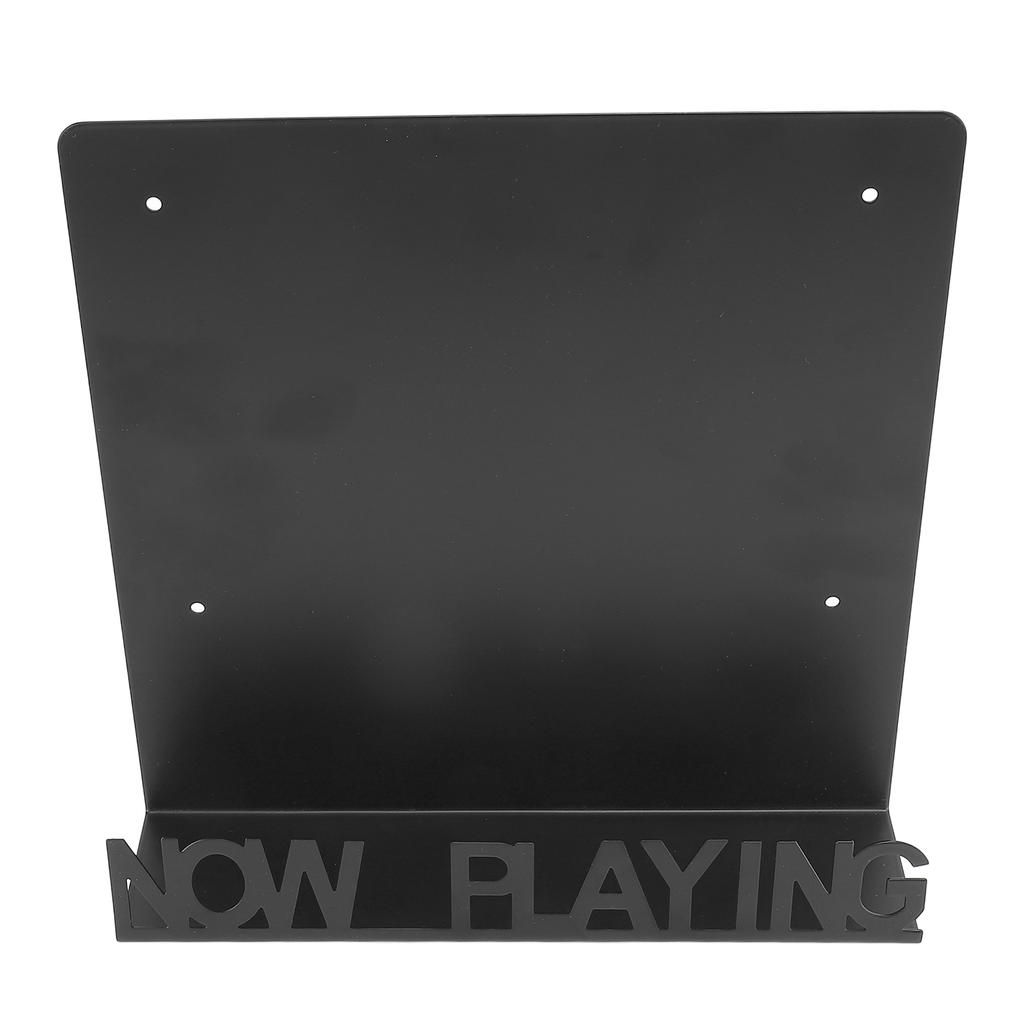 Record Holder Storage Display Shelf Metal Iron Wall Mount Organizer Stand Home Furniture