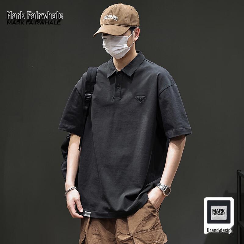 Mark Fairwhale Men's Summer Thin Breathable Polo Shirt