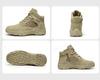 Zhengu Men's Mid-High Anti-Smash & Puncture Safety Shoes, Soft Sole, Wear-Resistant Steel Toe Work Boots