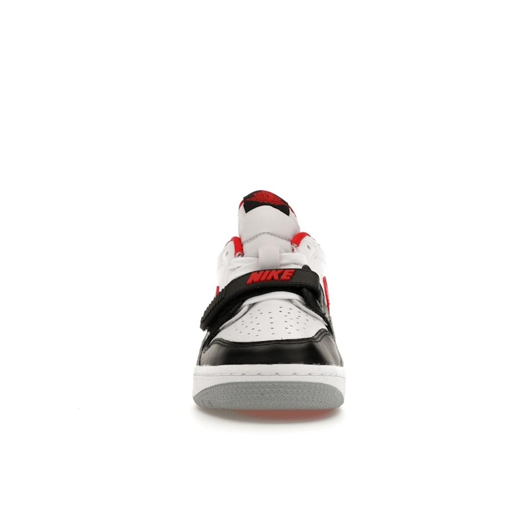 Air Jordan Legacy 312 Low GS Fire Red Kids Sneakers White Black Wolf-Grey CD9054-160