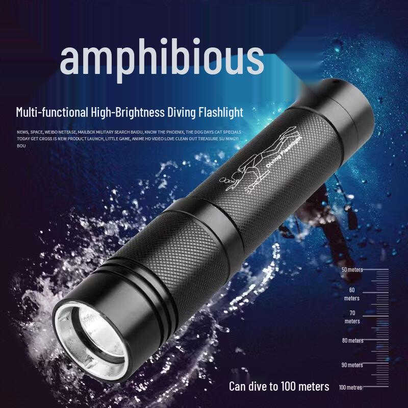 OEING Professional Rechargeable Dive Light