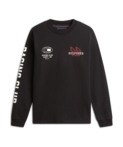 TOMMY HILFIGER Modern Athleisure Long Sleeve T-Shirt (T12G0Tpo380Mt1Bds)