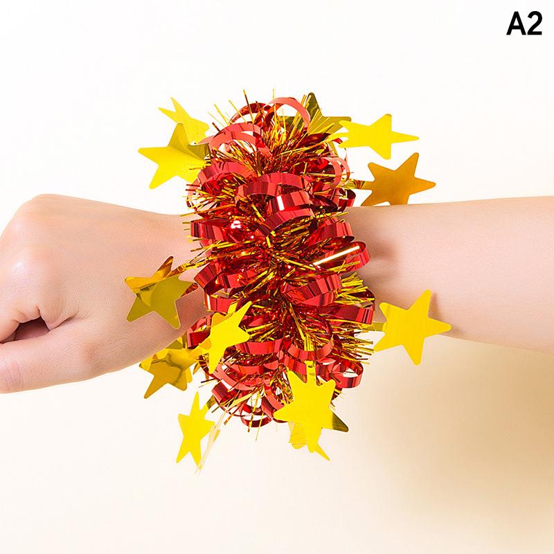 2Pcs Kids Game Pom Poms Apply To Sports Game 27 Styles Practical Cheerleading Cheering Flower Ball Sports Games Bracelet
