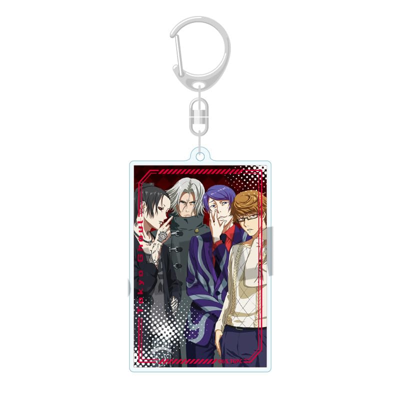 Tokyo Ghoul Square Keychain D Colleize Official Merchandise Official License [Official]