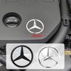 70mm automobile engine logo metal hood badge for Mercedes-Benz W220W221W117W166W176W177W204W212W213GLE CLA GLC GLML